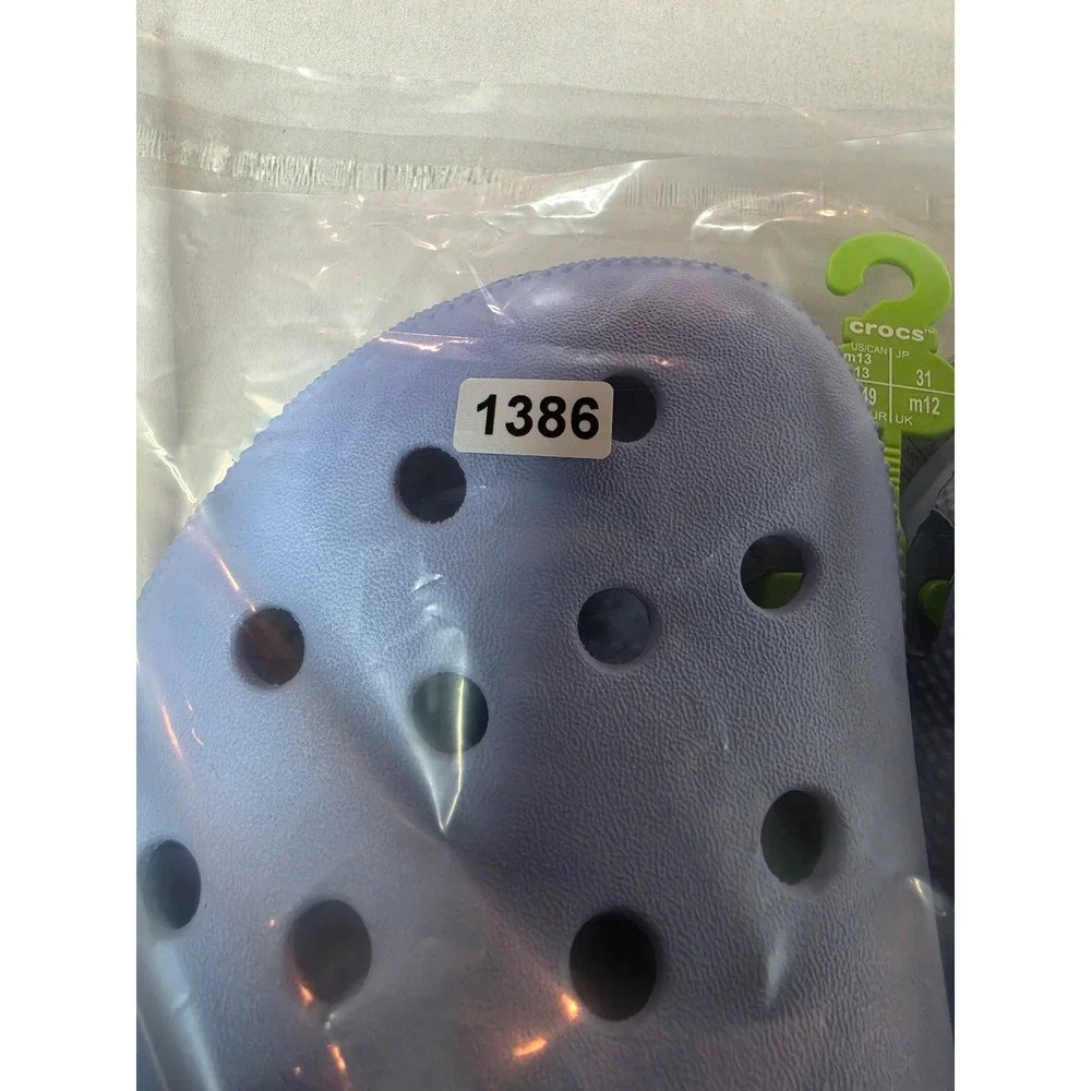 Crocs Classic Clog Light Blue Men 13 Women 15 Foam Slip On Shoes 10001-453 NEW